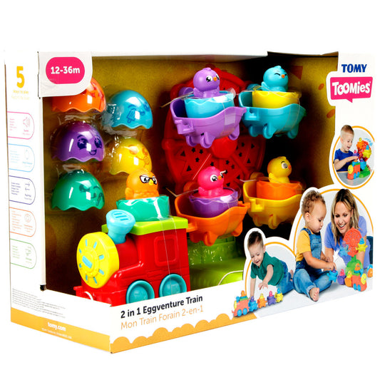 Tomy Toomies -TOMY Toomies 2 in 1 Eggventure Train