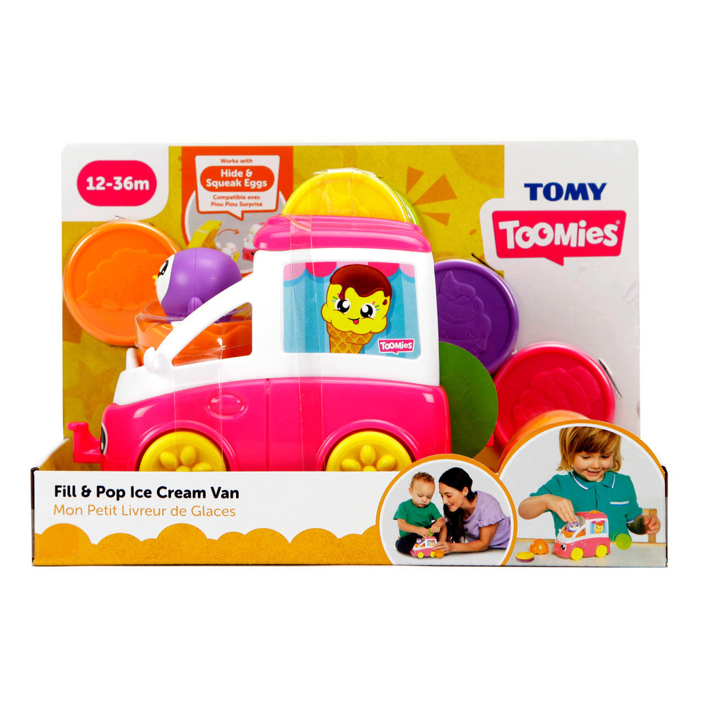 Tomy Toomies -TOMY Toomies Fill & Pop Snack Trucks Ast
