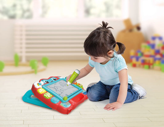 Clementoni Baby Interactive Draw and Learn Easl Battery Operated