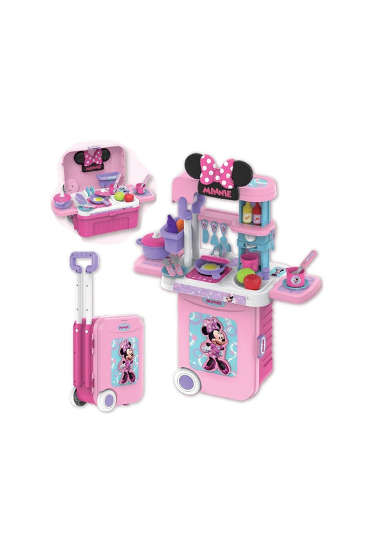 Minnie Mouse Kitchen Trolley Case 3In1 - Marah Kids