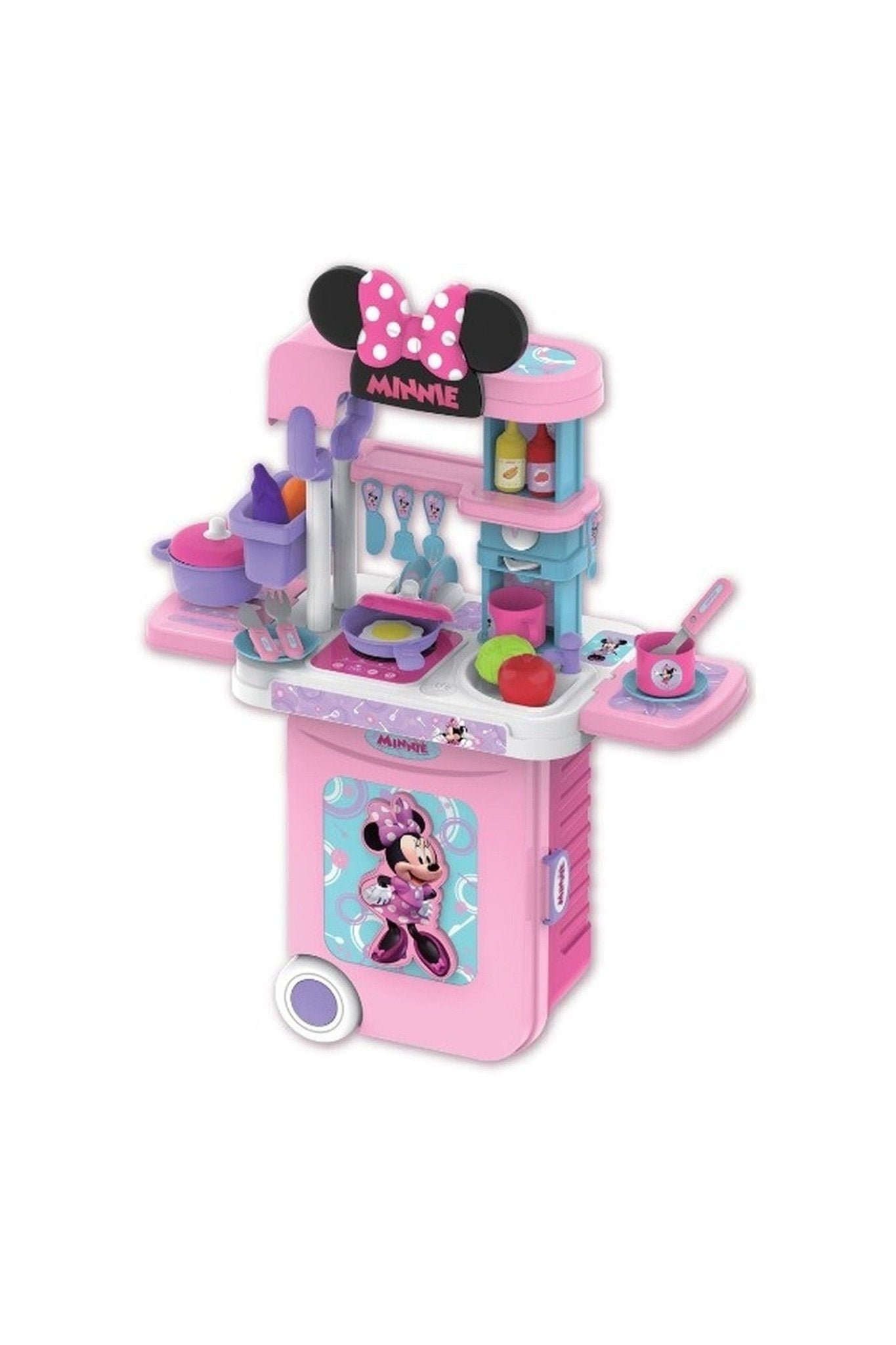 Minnie Mouse Kitchen Trolley Case 3In1 - Marah Kids