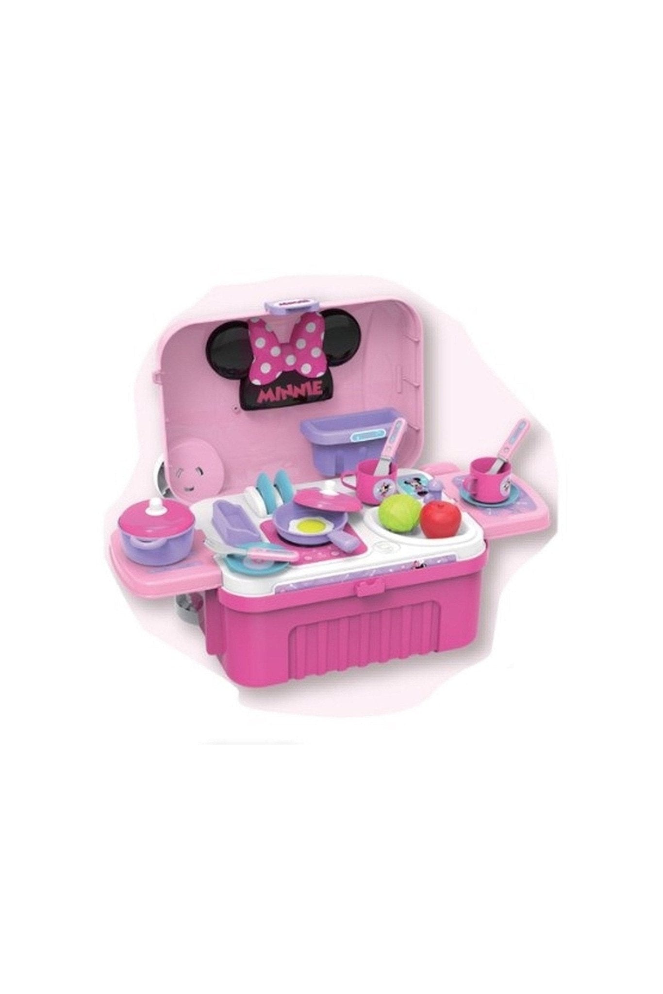 Minnie Mouse Kitchen Trolley Case 3In1 - Marah Kids