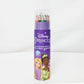 DISNEY PRINCESS 24 COLORED PENCILS WITH SHARPENER