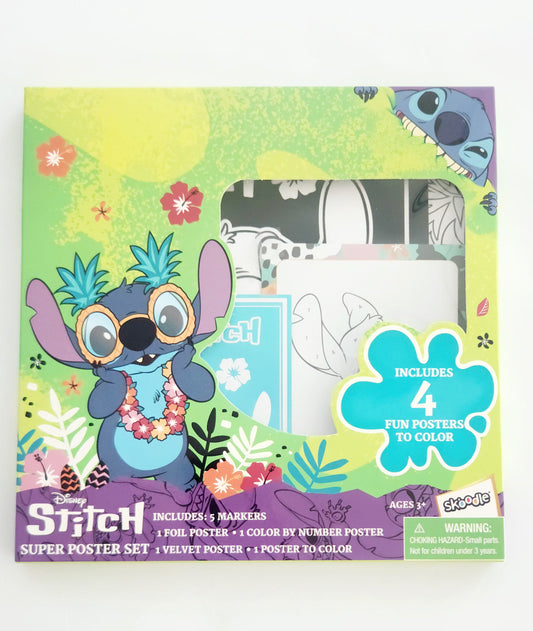 Disney Stitch Super Poster Activity Set