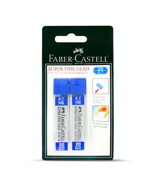 FABER - CASTELL SUPER FINE LEADS 0.7MM HB - Marah Kids