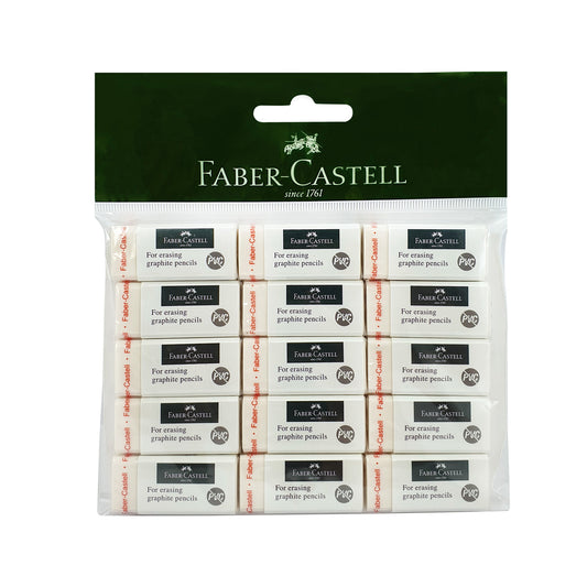 FABER - CASTELL PVC - FREE ERASER MEDIUM 15X - Marah Kids