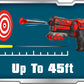 Power Joy Shooterz X Blaster 2 with 6 Foam Bullets, Assorted - 1 Piece - Marah Kids