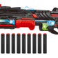 Power Joy Shooterz X Blaster 5 with 10 Foam Bullets with Lights Battery Operated - Marah Kids
