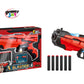 Power Joy Shooterz X Blaster 4 with 6 Foam Bullets with Lights Battery Operated - Marah Kids