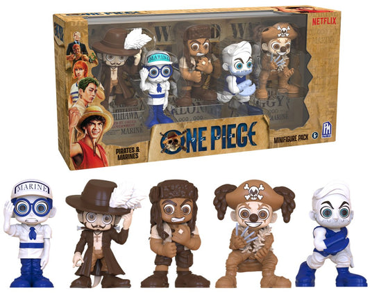 Phatmo -One Piece Col. Pirates&Marines 5Pack