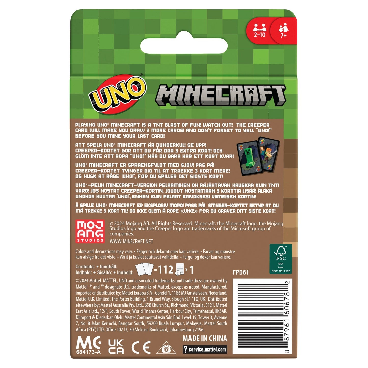 UNO - Minecraft