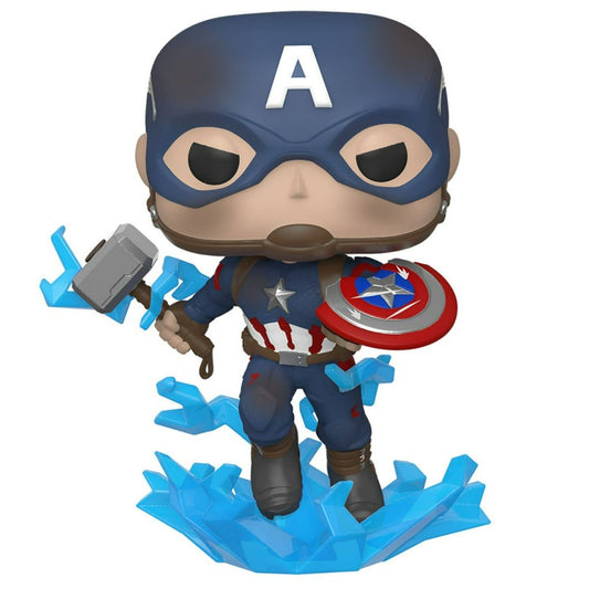 Pop! Marvel: Avengers Endgame - Captain America w/ Broken Shield - Marah Kids