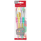 FABER - CASTELL GRIP PAINT BRUSHES RND/FLT PASTEL 4PC 2,6,10,12 - Marah Kids