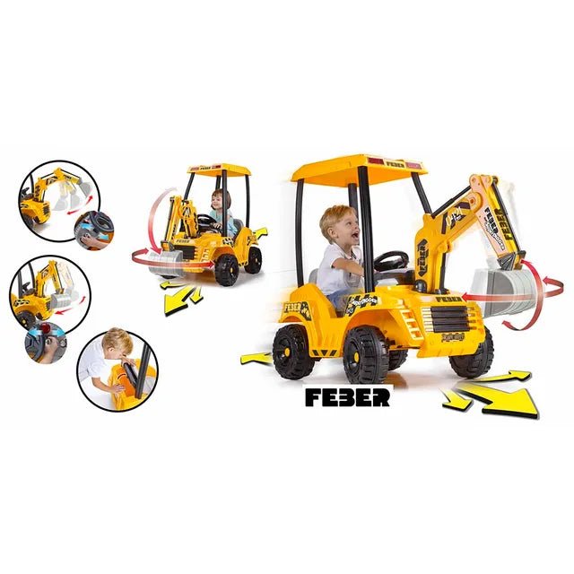 Feber Super Digger 12V B/O Uk C20 - Marah Kids