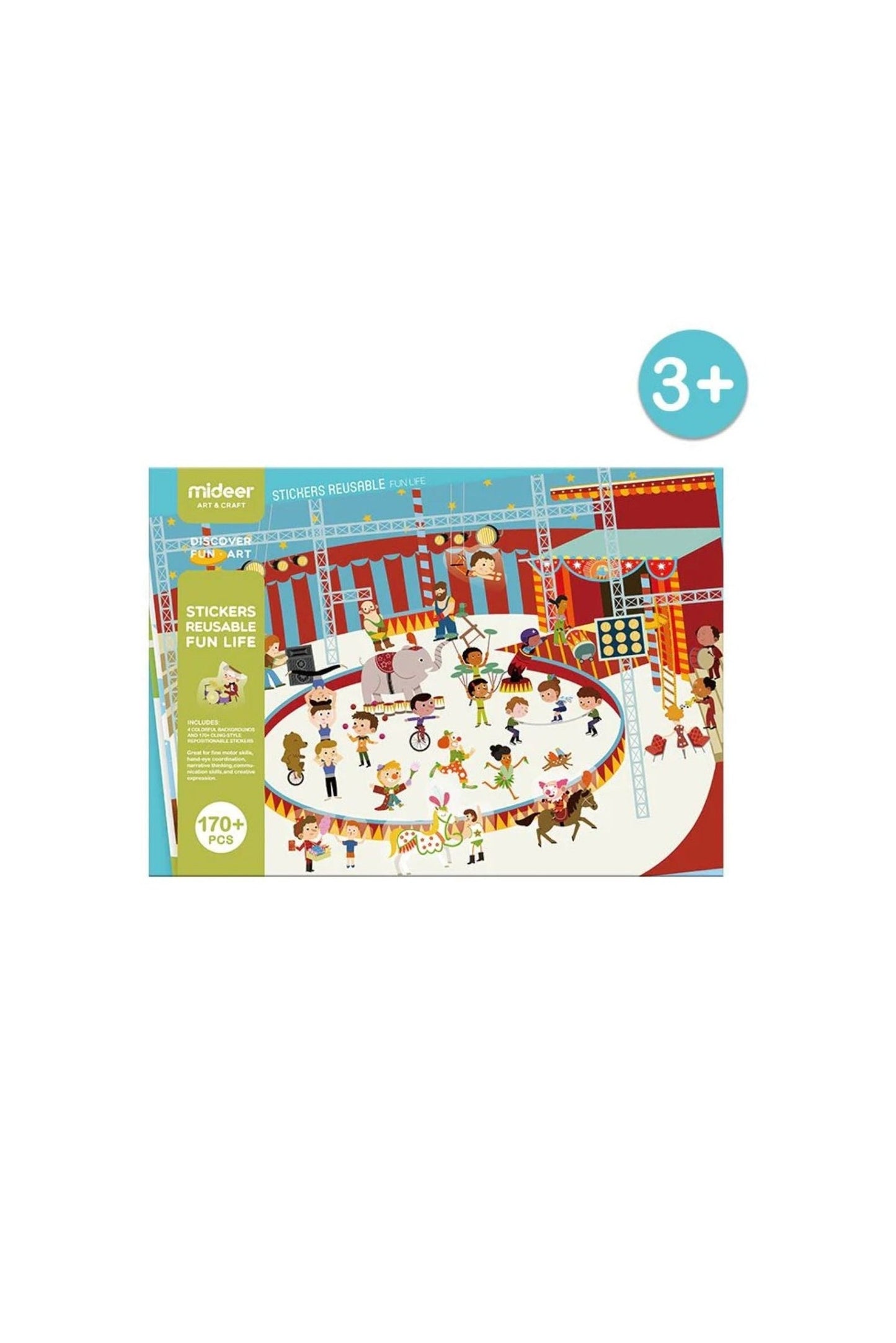 Fun Life Reusable Stickers