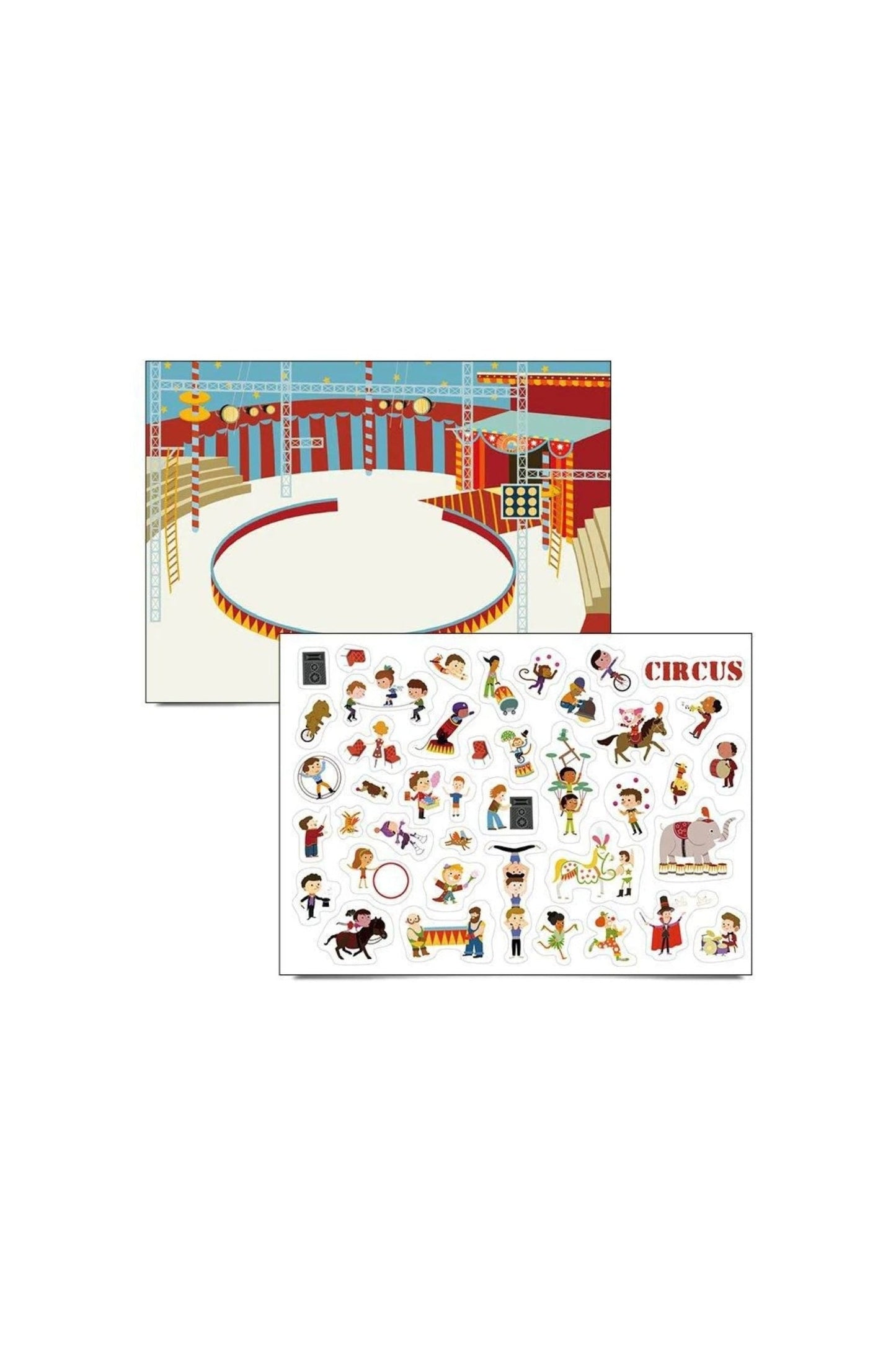 Fun Life Reusable Stickers