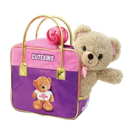 Funville - Bear Cub With Carry Case - Marah Kids