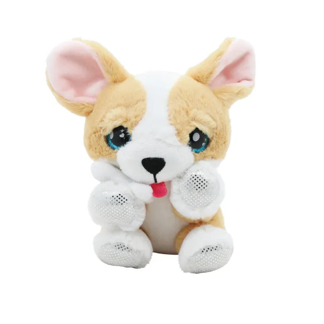 Funville -Woof Runts 12Cm Plush Puppies With Sounds