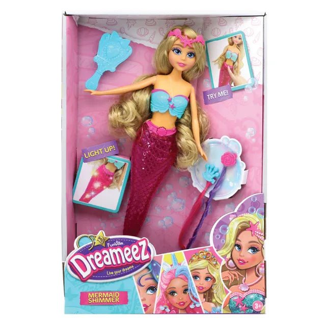 Funville - Dreameez Light Up Mermaid 2 Asst - Marah Kids