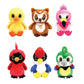 Funville -Tweet Peeps 12Cm Plush Birds With Sounds