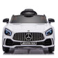 MERCEDES AMG 12V RIDE - ON | 2 MOTORS | EVA WHEELS | LEATHER SEAT | WHITE - Marah Kids