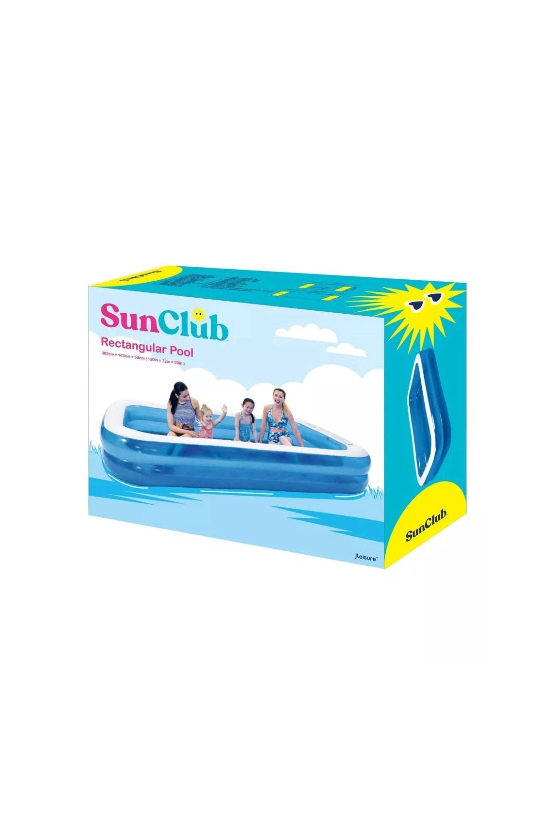 Sun Club Giant Rectangular Pool - Marah Kids