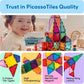 Picasso Magnetic Tiles Building Blocks 60 - pieces - Marah Kids