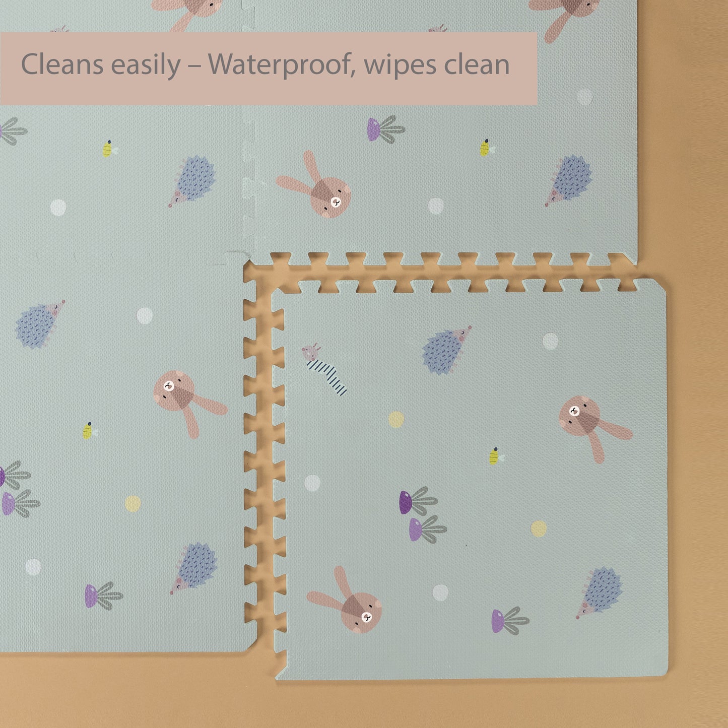 Taf Toys Urban Garden XL Puzzle Play Mat | 180x120cm Baby Mat, 0M+