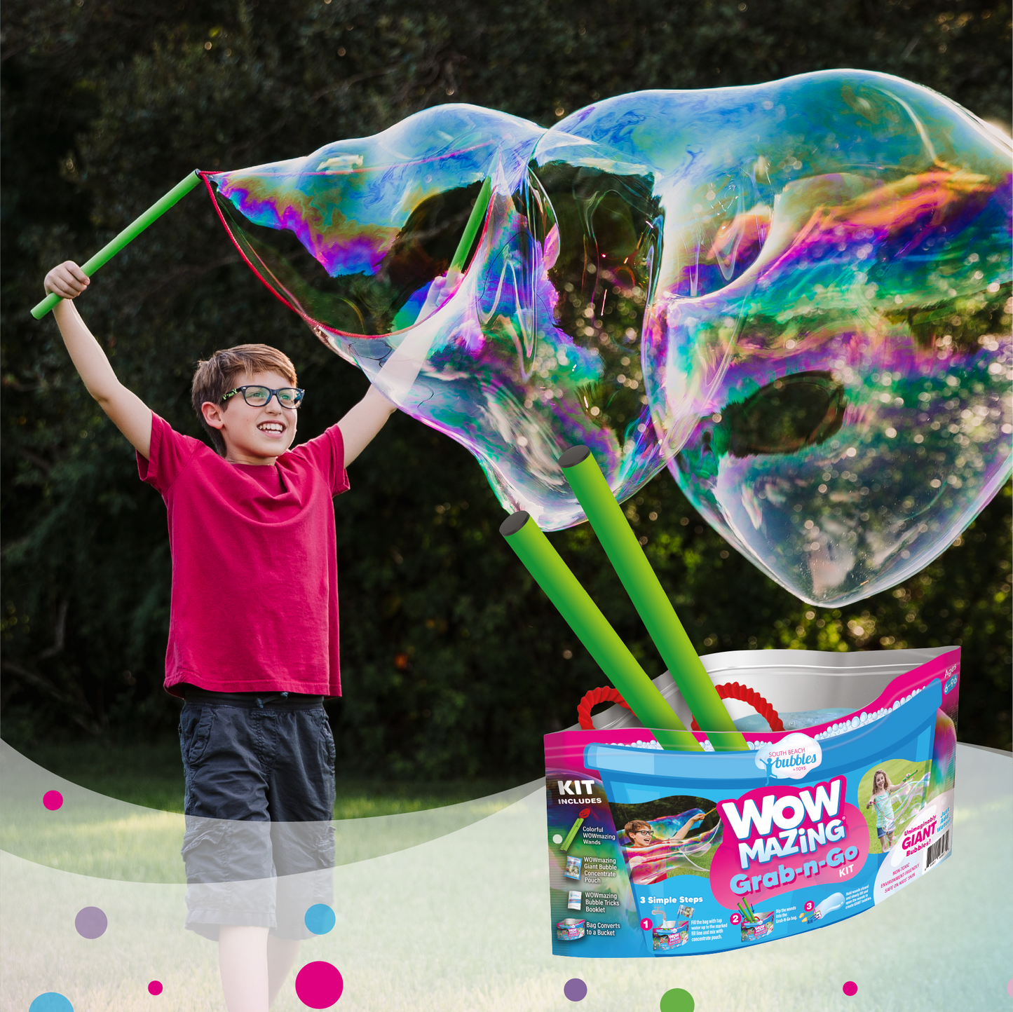 Wowmazing - Grab-N-Go Kit Pdq 18 Pcs
