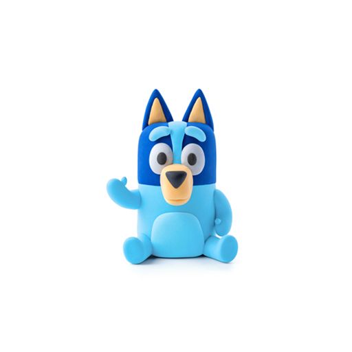 Hey Clay - Bluey. Colorful modeling air - dry clay, 5 cans with fun interactive app for kids aged 3+ years. - Marah Kids