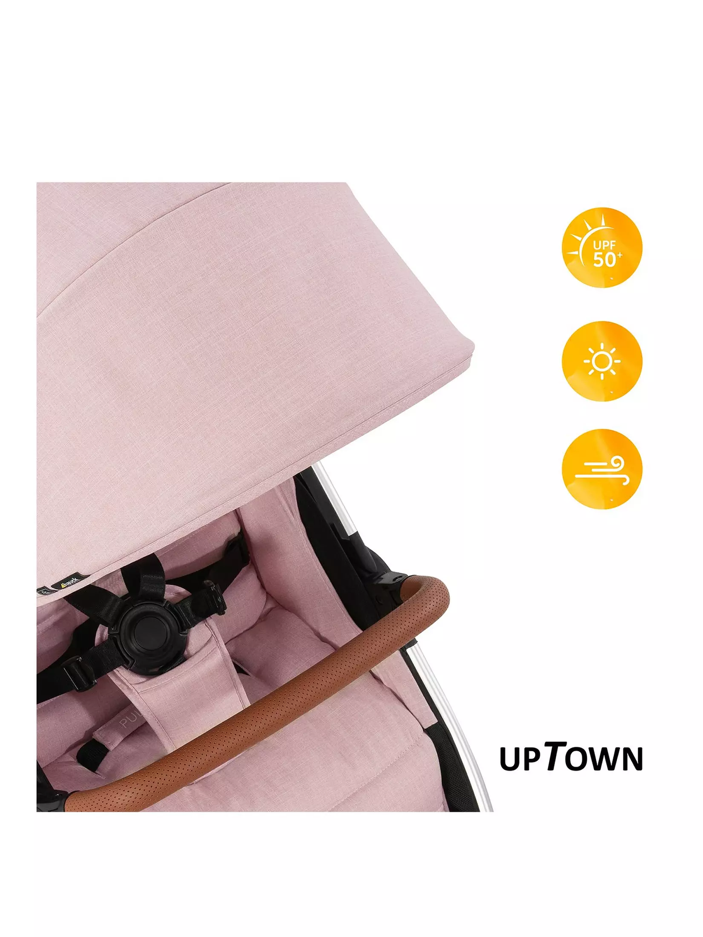 Hauck - standard stroller Uptown - Rose