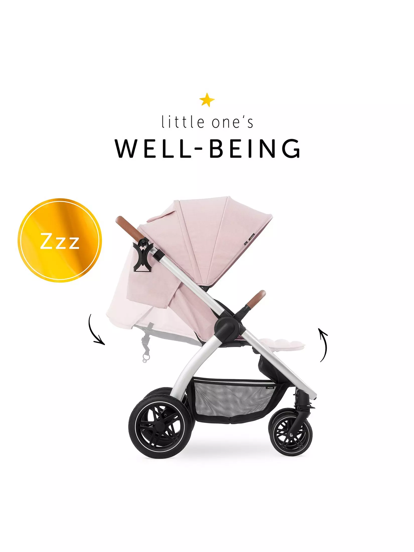 Hauck - standard stroller Uptown - Rose