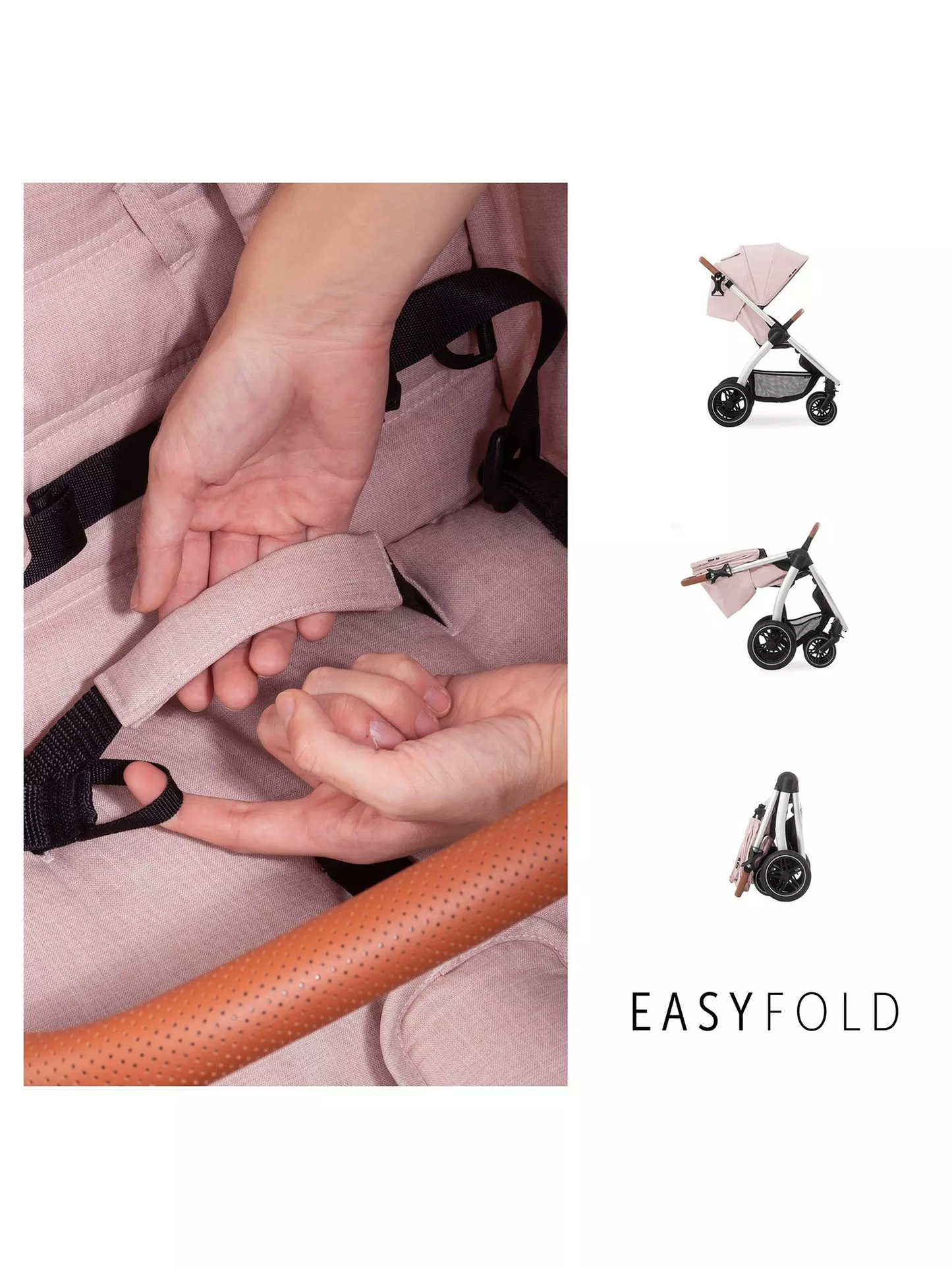 Hauck - standard stroller Uptown - Rose