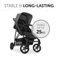 Hauck - standard stroller Rapid 4 - Grey