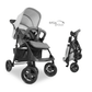 Hauck - Shopper Trioset Stroller - Grey
