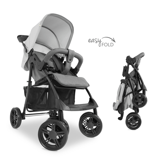 Hauck - Shopper Trioset Stroller - Grey