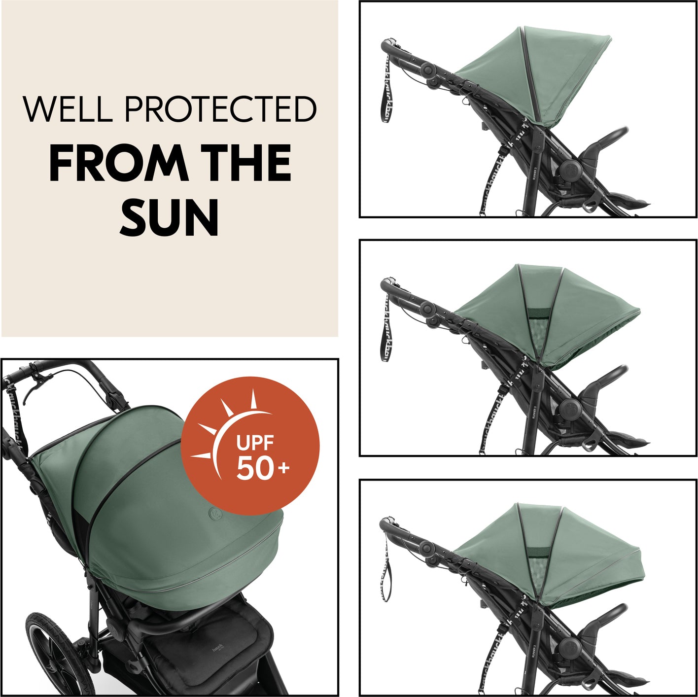 Hauck- Runner 3 Jungle Green