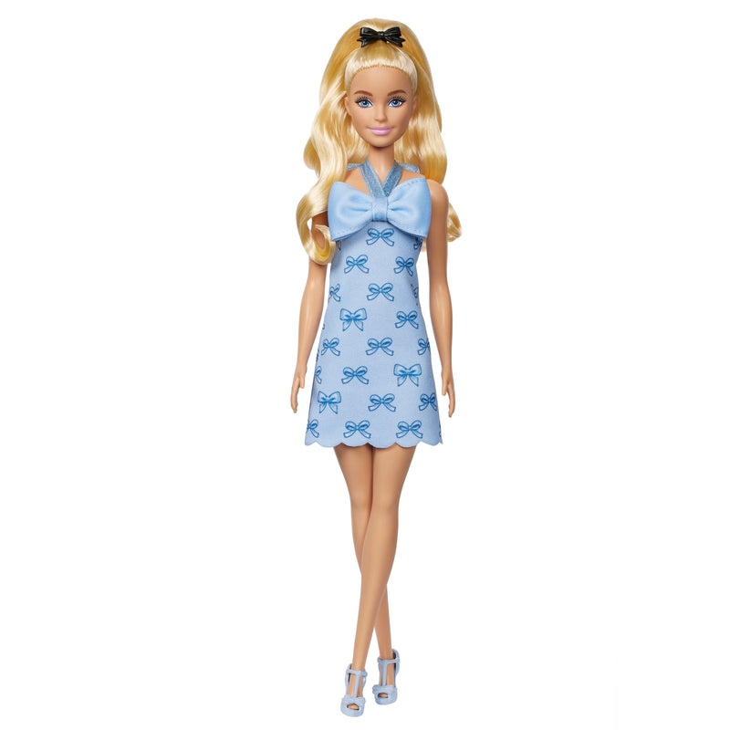 Barbie Fashionistas Doll – Blue Bows - Marah Kids