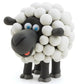 HEY CLAY - DIY Animals: Cow, Doggie, Sheep Plastic Creative Modelling Air - Dry Clay For Kids 6 Cans - Marah Kids