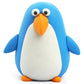 HEY CLAY – DIY Penguin Plastic Creative Modelling Air - Dry Clay For Kids 3 Cans - Marah Kids