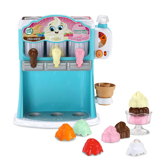 Leapfrog Count & Swirl Ice Cream Maker (Lfuk) (Arab) - Marah Kids