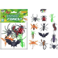 Power Joy Animal Worldz Insects 4inches 6pieces - Marah Kids