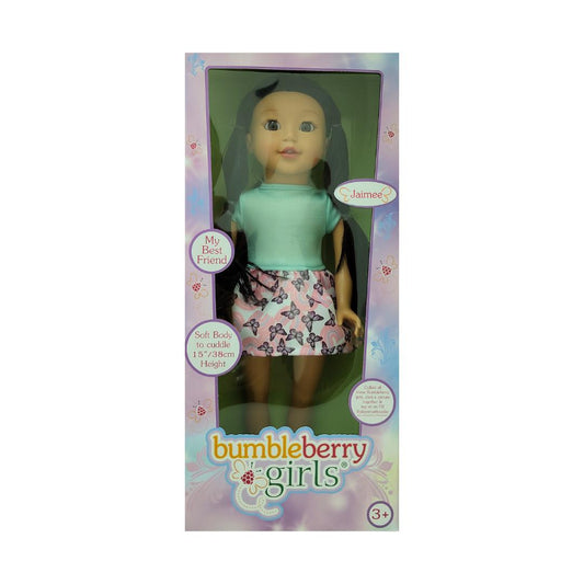 Lotus Bumbleberry Miss Jaime 15" | Soft Huggable Doll for Girls - Marah Kids