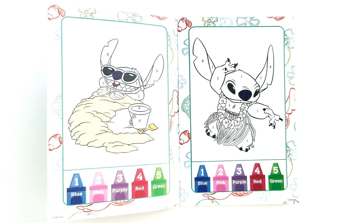 Stitch With Math Color Buy Disney Stitch Color By Number Online in UAE | Marah Kids