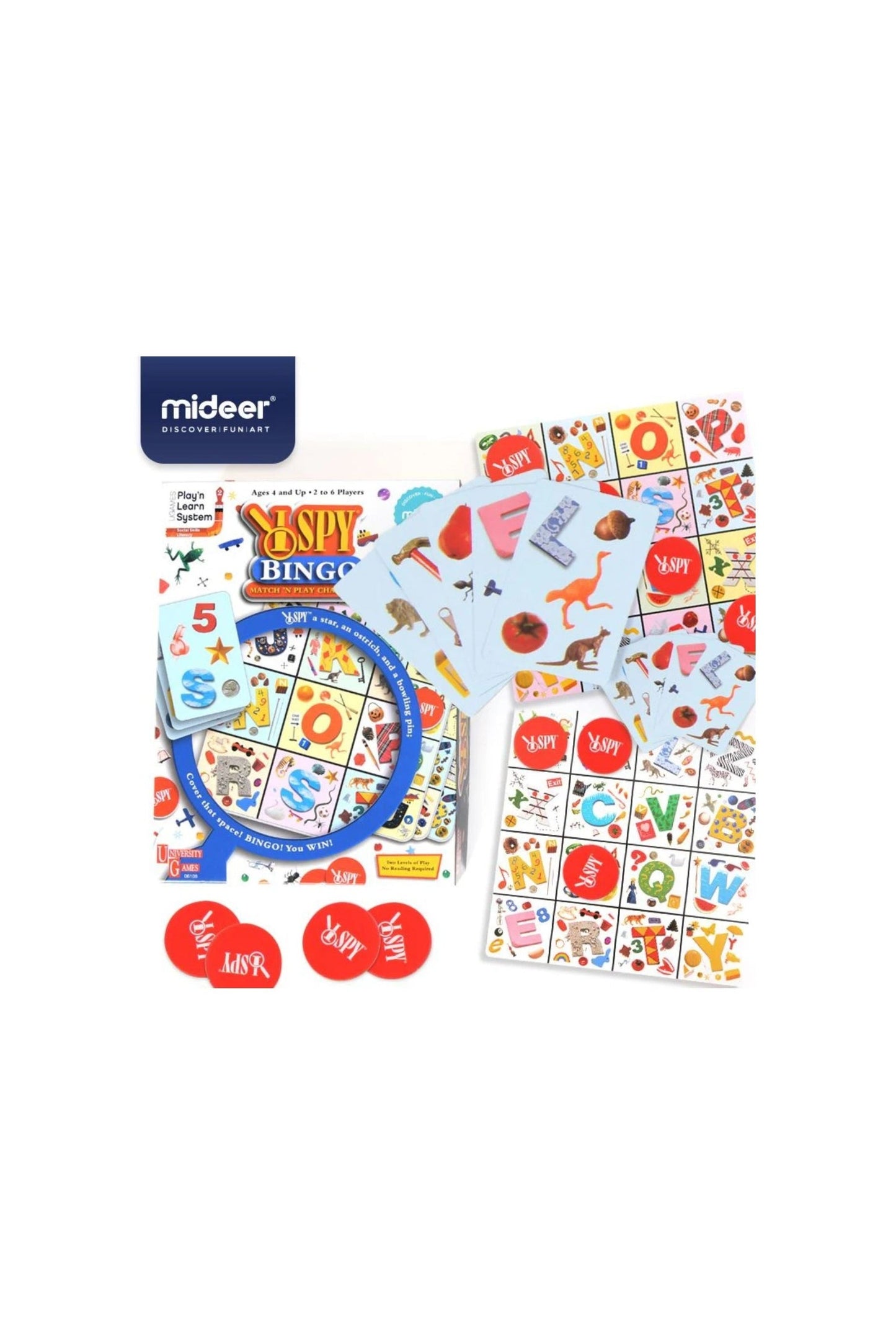 I Spy Bingo - Watch & Play Challenge