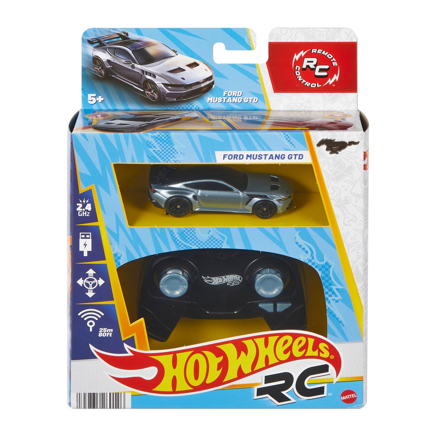 Hot Wheels - RC 1:64 Ford Mustang GTD