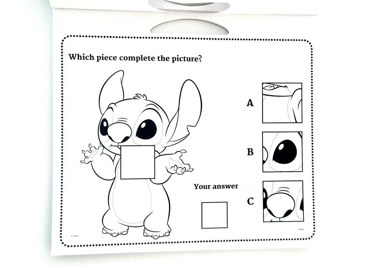 Disney Stitch Color & Activity Book
