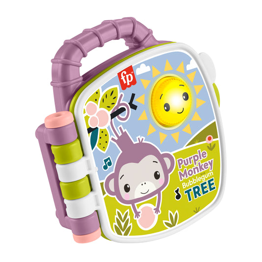 Fisher Price - Purple Monkey Musical Storybook - Marah Kids