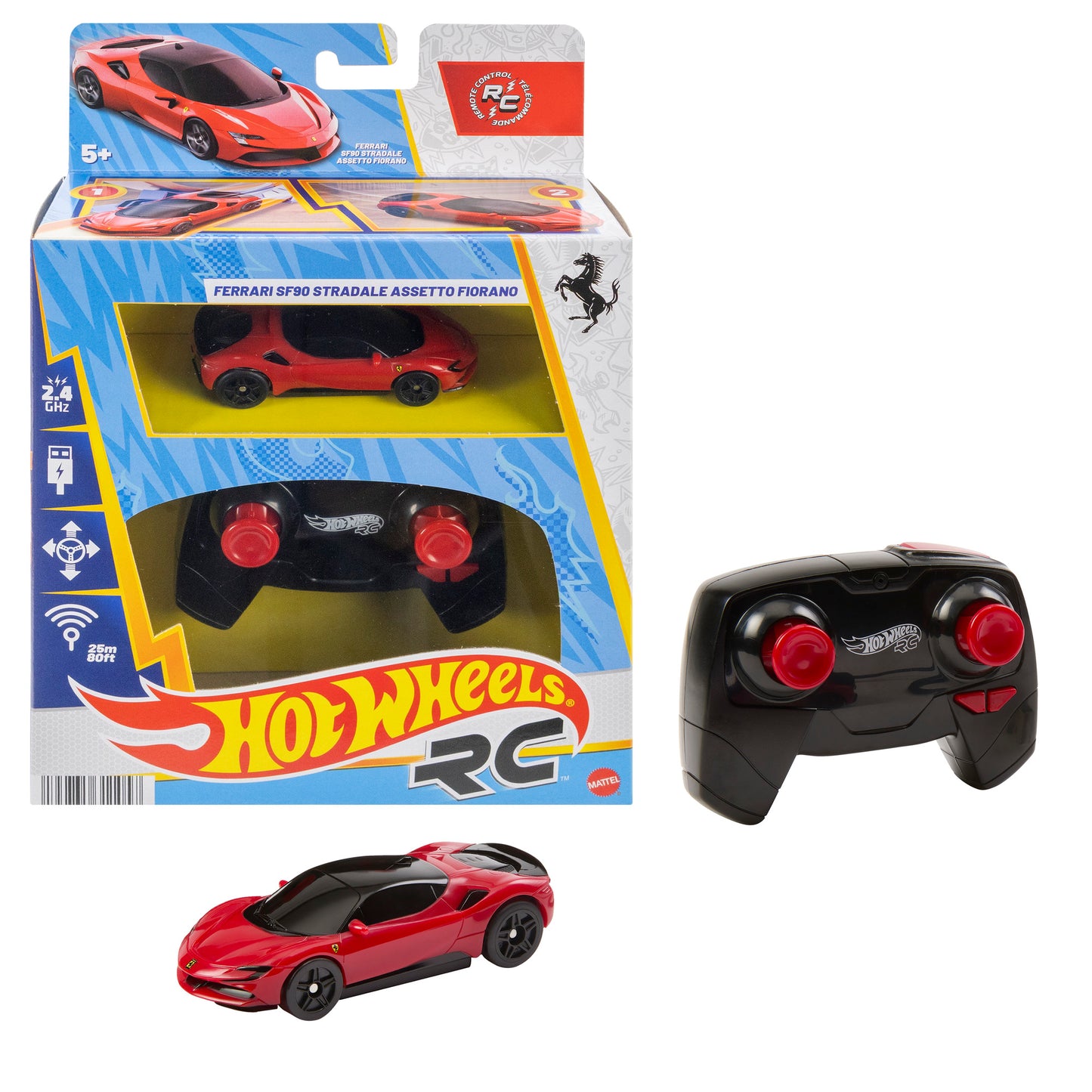 Hot Wheels - RC 1:64 Ferrari
