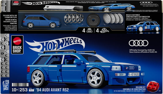 Hot Wheels - Mattel Brick Shop Speed Audi Avant RS2 - Marah Kids